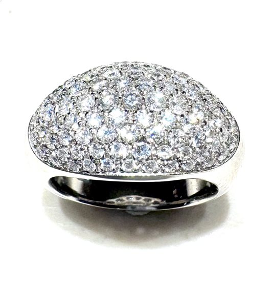 Ringe Sommer Dame Classici in Weißgold Diamante 1.40 Ct CONFETTO DIA CT 1.40 G/SI - CONFETTO DIA CT 1.40 G/SI